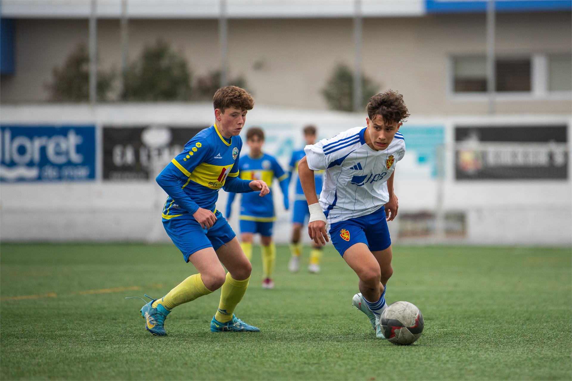 Partido de la categoría juvenil en la edición de invierno del FIT